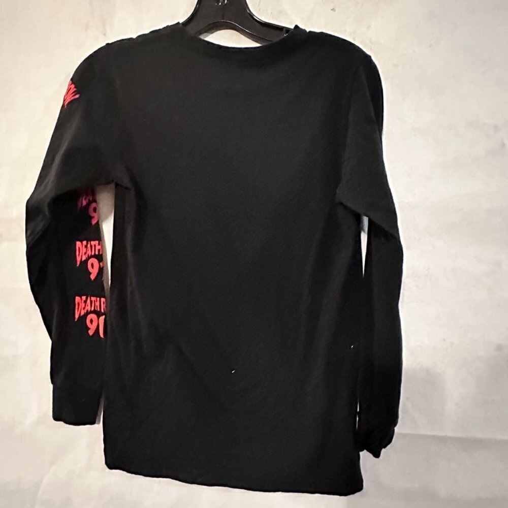 Death Row Records Long SLeeve NWOT Size Small  Black Womens - Picture 6 of 6